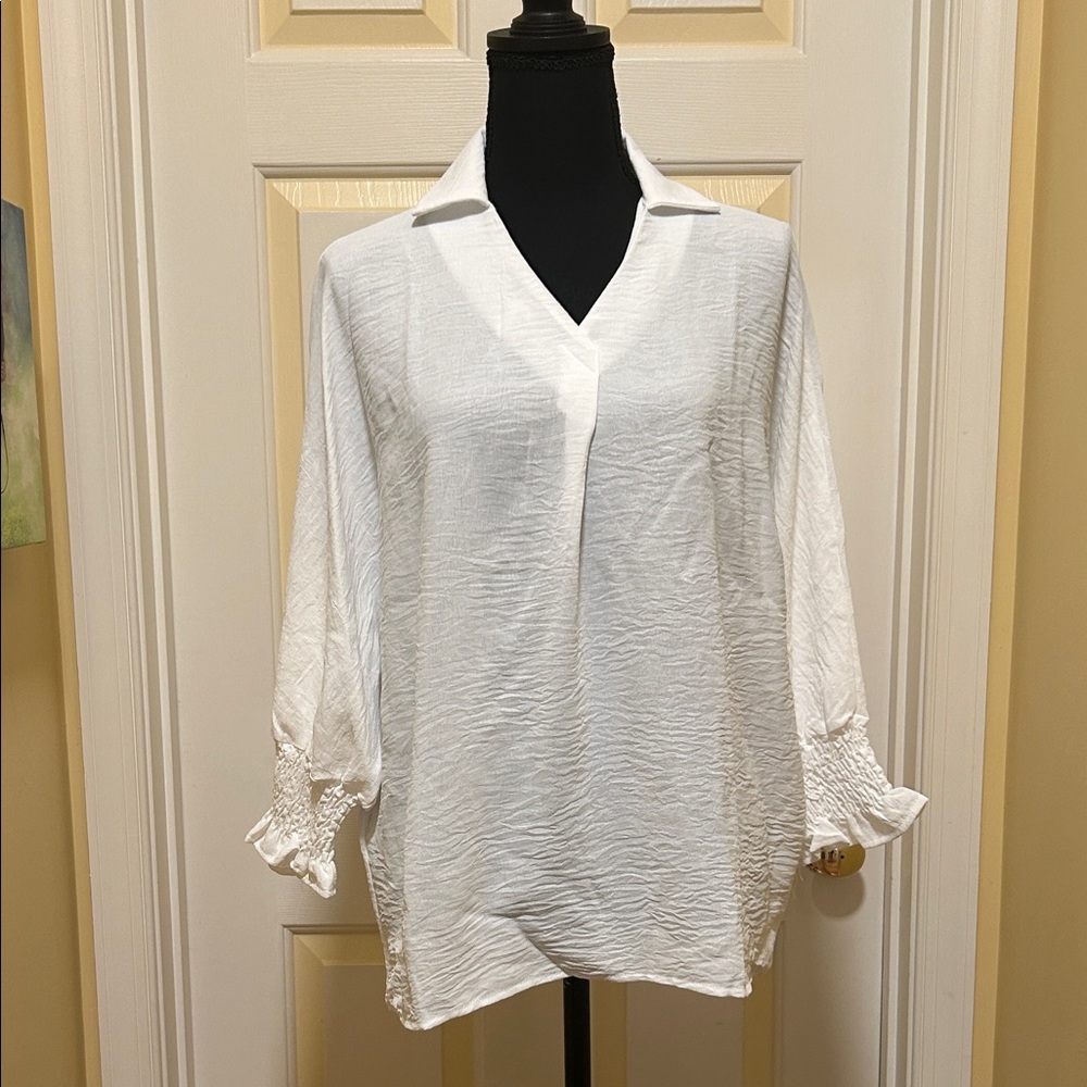White Women's Top NWOT
